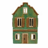 Stoneware Votive Candle House